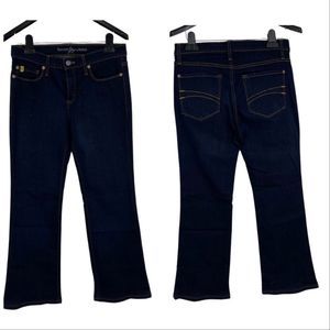 Second Yoga dark denim bootcut jeans